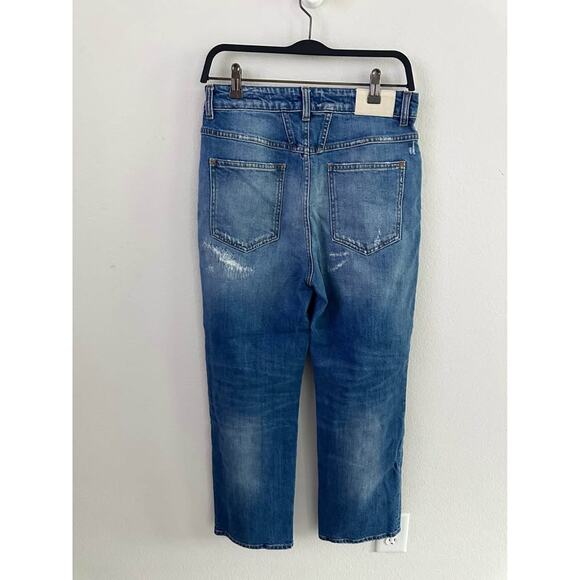 Closed ‘Pedal Pusher’ Women’s‎ Distressed Straight Slouchy Jeans Sz 27 - Picture 5 of 10
